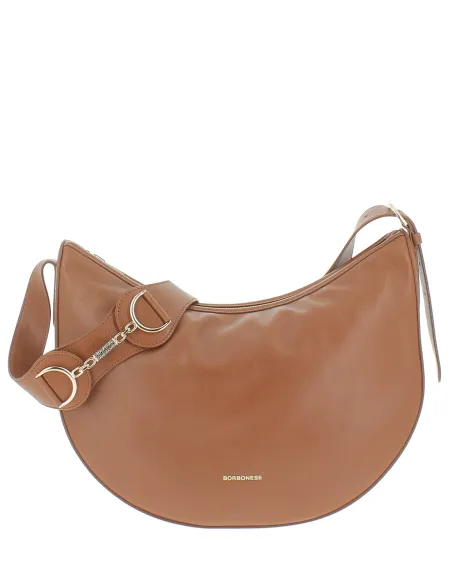 Borbonese Umhängetasche aus weichem Leder