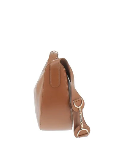 Mezza luna Borbonese in pelle