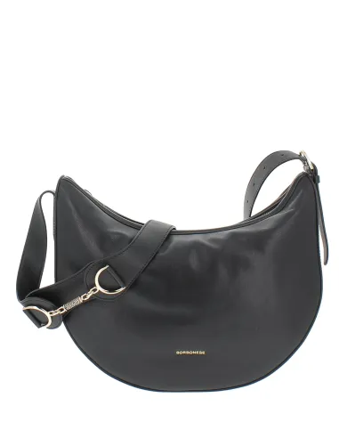 Borbonese leather shoulder bag