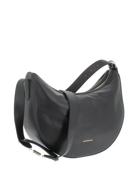 Borbonese leather shoulder bag