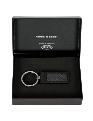 Porsche design Leather key ring with...