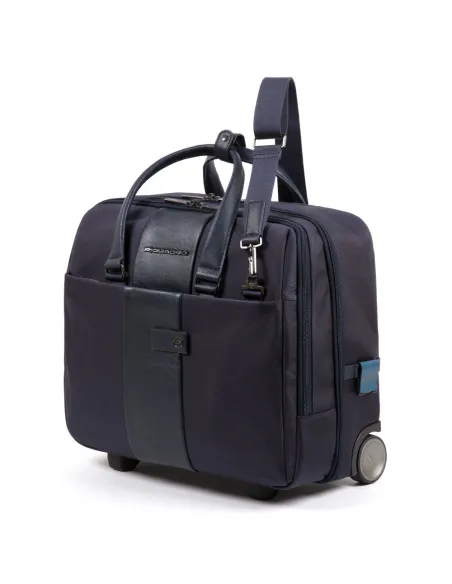 Piquadro Brief document briefcase with trolley