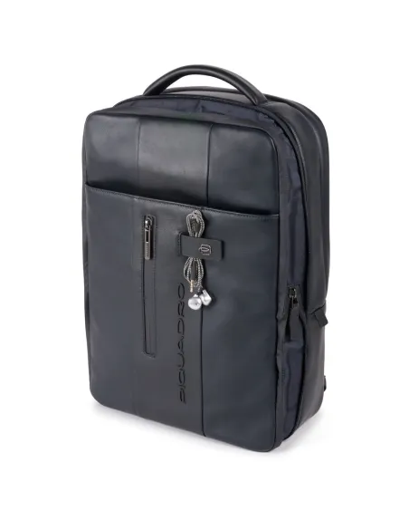 Piquadro Urban Ausdehnbarer, schmaler Laptoprucksack