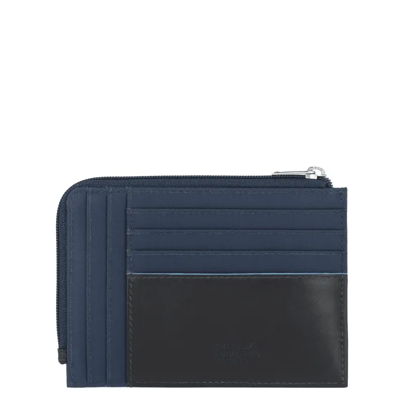 mens card holder with zipper