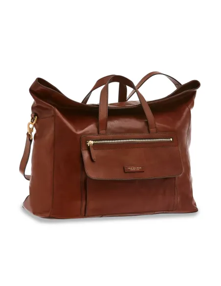 The Bridge leather duffle bag