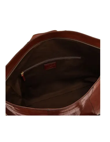 The Bridge leather duffle bag