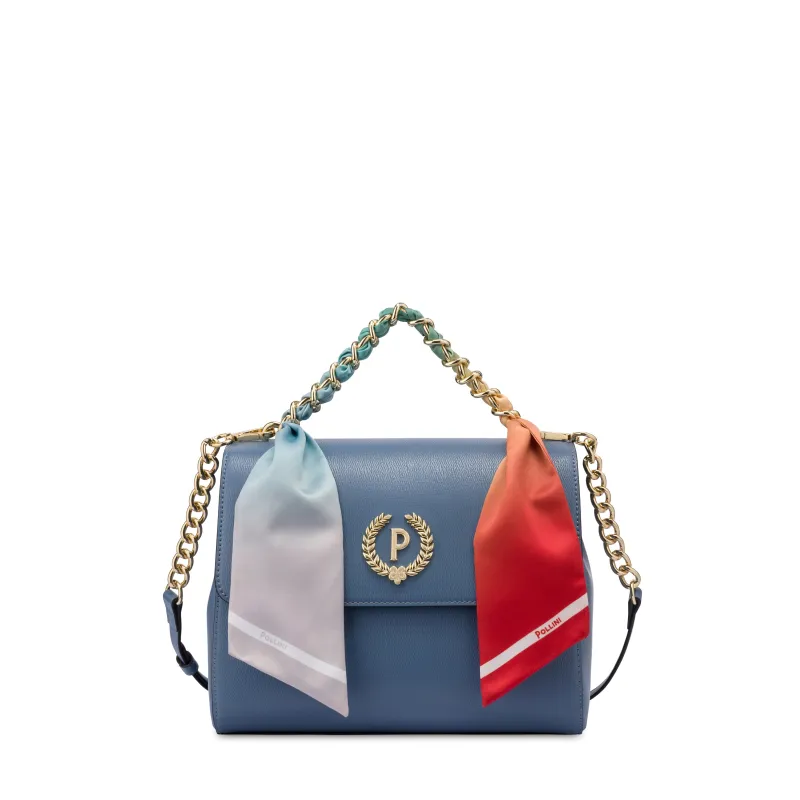 Borsa Pollini con un manico in catena