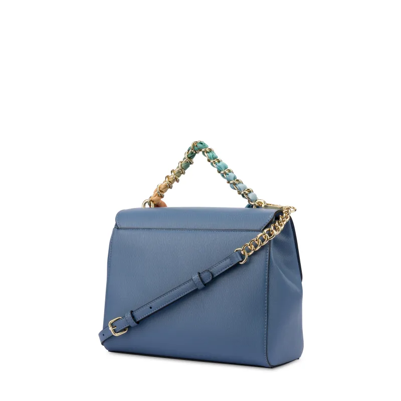 Borsa Pollini con un manico in catena 2