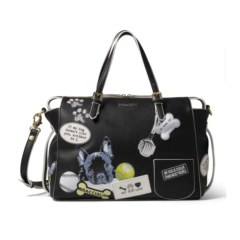 Braccialini Große Bowlingtasche