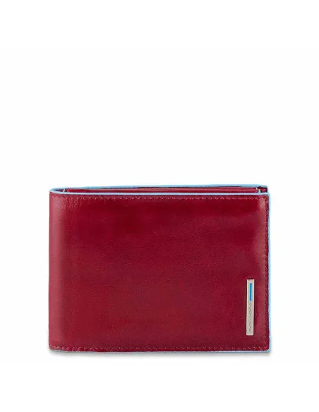 Portafogli Piquadro Blue Square PU1392B2R rosso