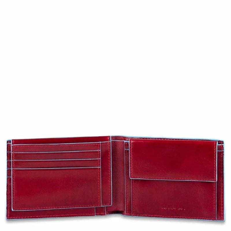 Men's wallets Blue Square collection PU1392B2R red 2