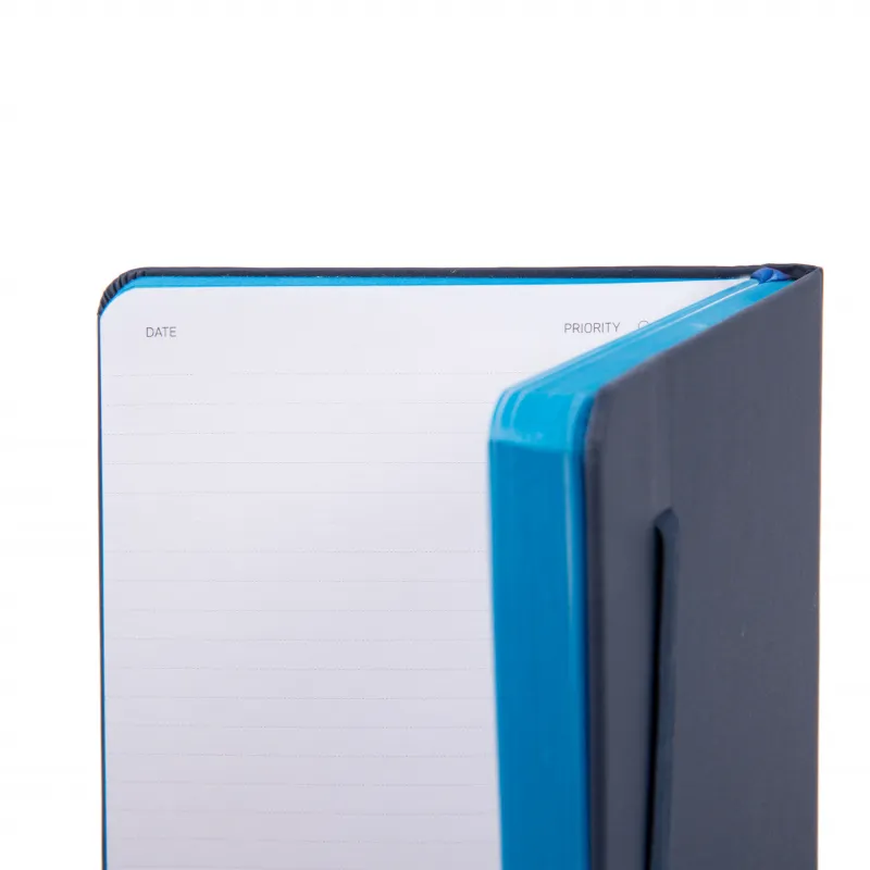 Piquadro A5 liniertes Notizbuch Blau 2