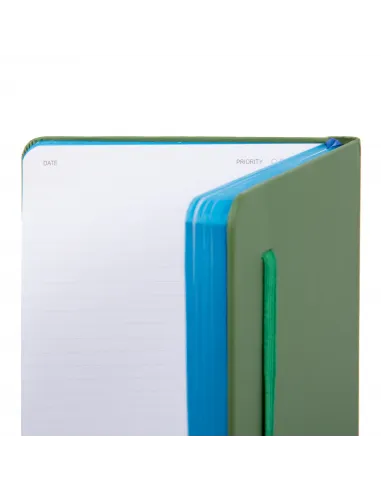 Piquadro A5 liniertes Notizbuch Grün