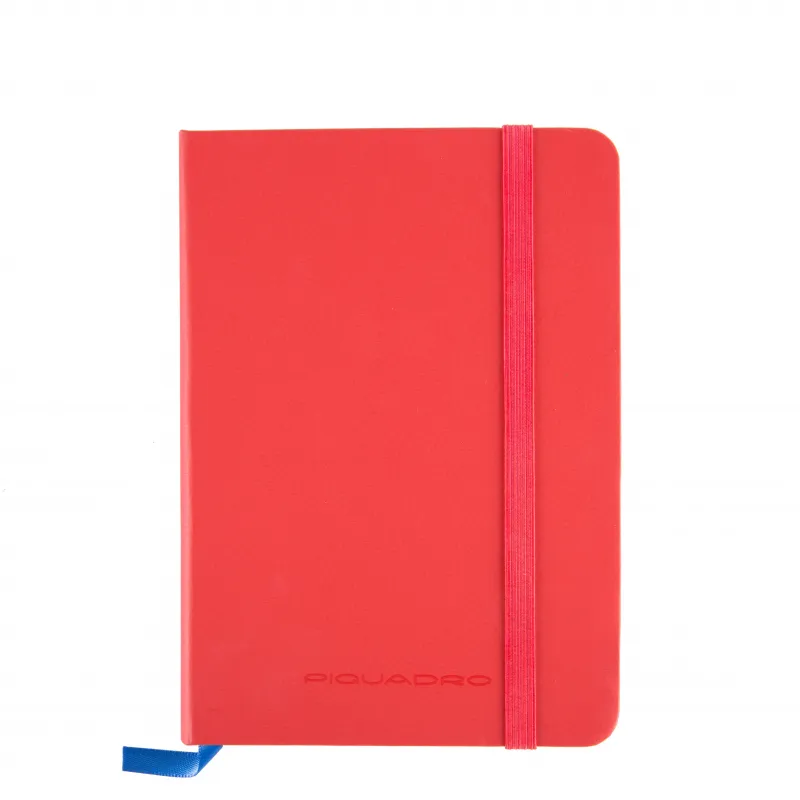 Piquadro A6 lined notebook Stationery Red