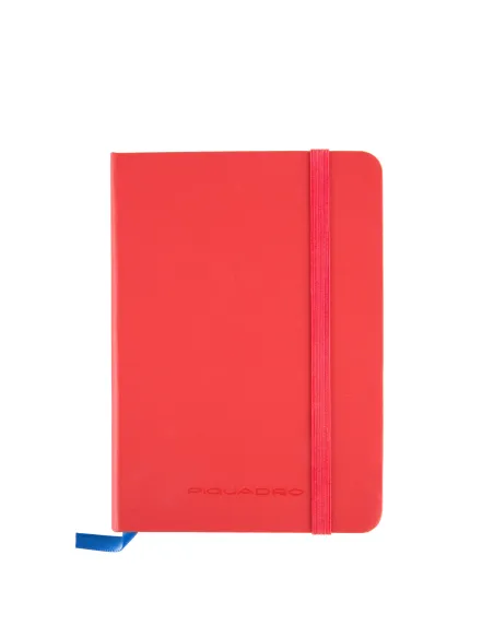 A6 liniertes Notizbuch Piquadro Rot