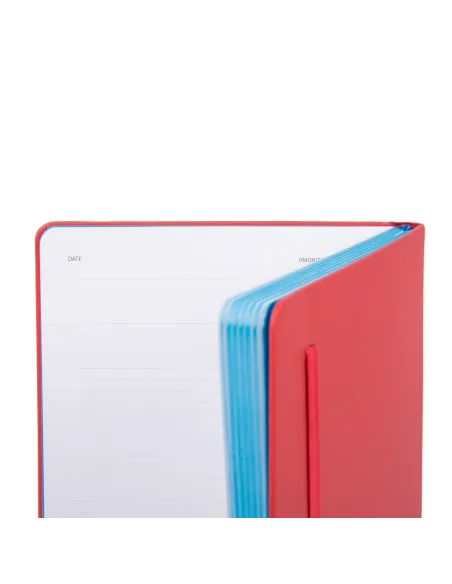 Piquadro A6 lined notebook Stationery Red