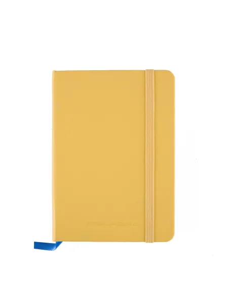 Quaderno Piquadro a righe formato A6 giallo