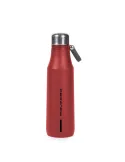 Bottiglia termica Piquadro Rossa con custodia in neoprene