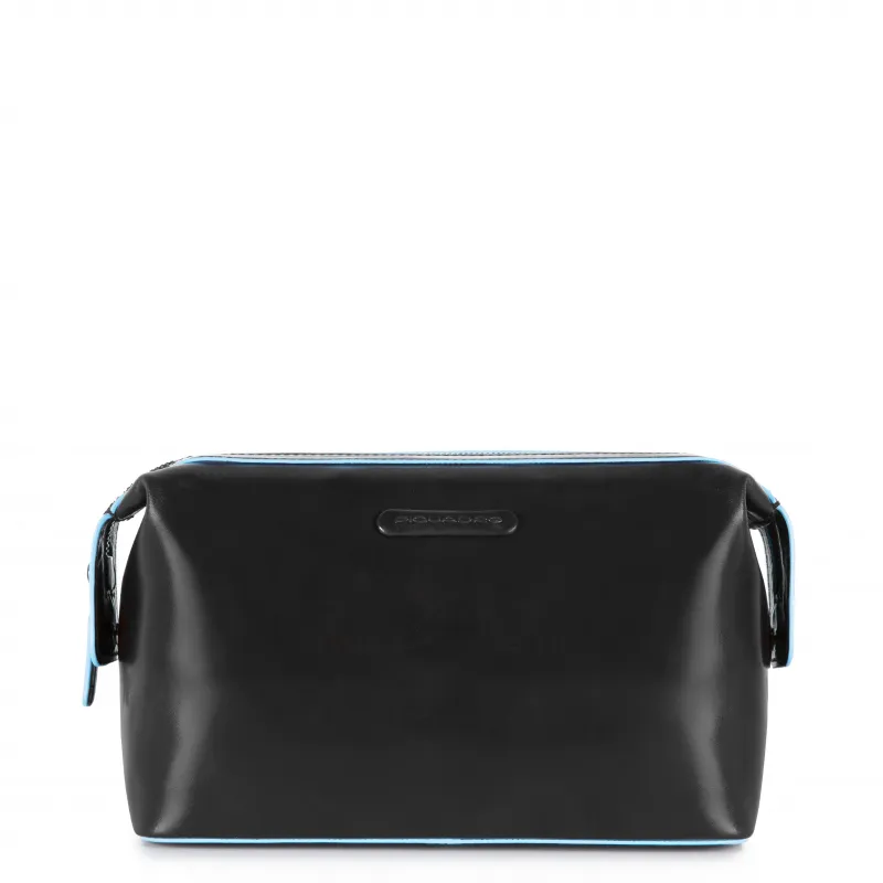 Necessaire in pelle B2 Piquadro nero