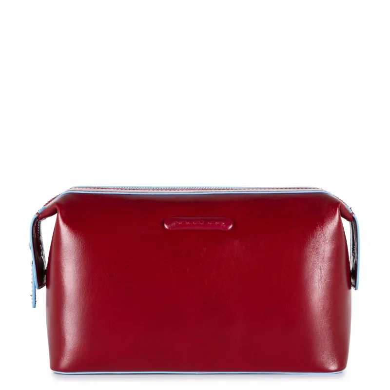 Piquadro Necessaire with zip closure Red