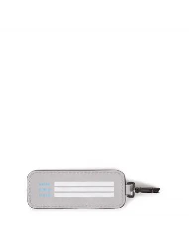 Wearable tail light with address tag grey backside