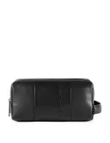 Leather Toiletry bag Urban black