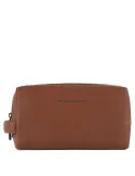Toiletry bag with two dividers B3 brown