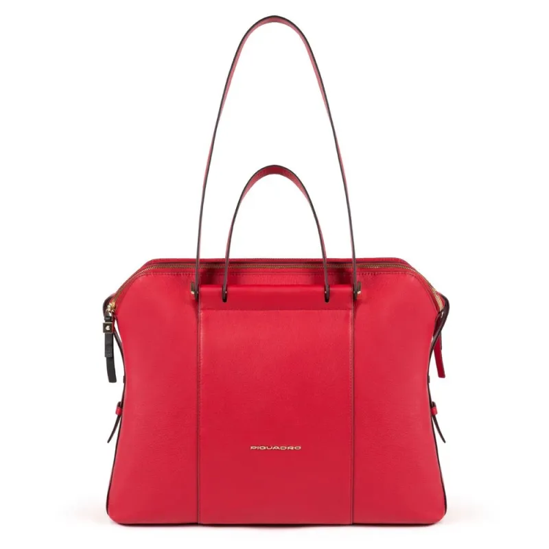 Piquadro Circle Women's computer and iPad® bag Red