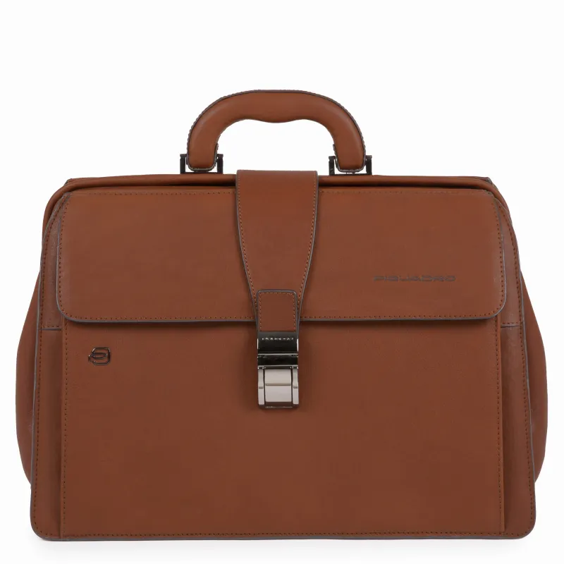 Doctor's bag Black Square brown