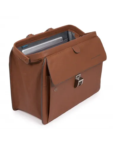 Arzttasche aus Leder braun