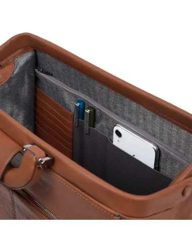 Borsa da medico Piquadro cuoio