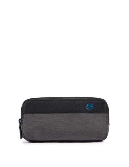 Astuccio a 3 comparti Piquadro P16 Grigio