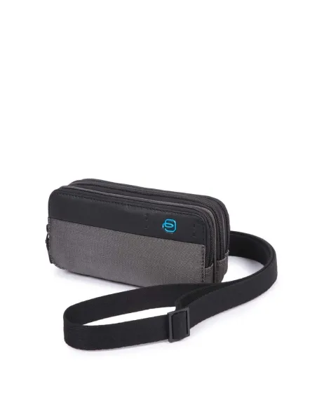 Piquadro P16 3-Fach-Tasche, Grau