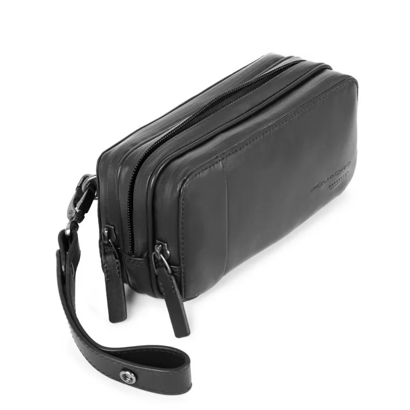 Case with three dividers and wrist strap Urban black 2