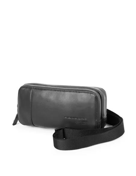Case with three dividers and wrist strap Urban black