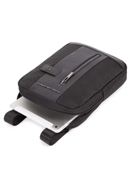 Crossbody bag in recycled fabric Brief 2 black