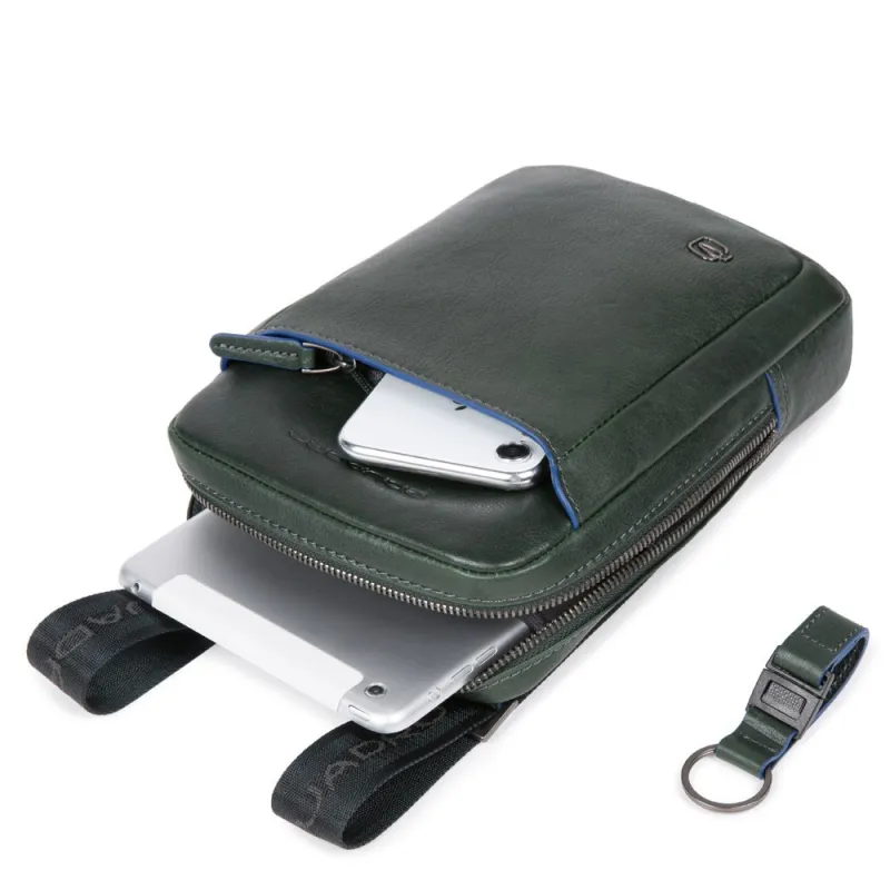 Piquadro B2 Special iPad® mini bag Forest Green 2