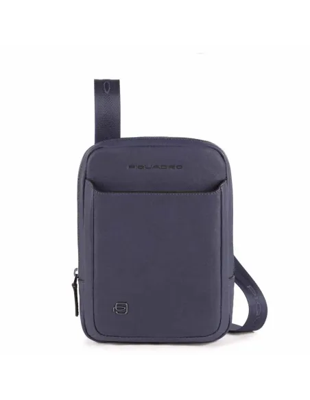 Leather crossbody bag B3 Blue