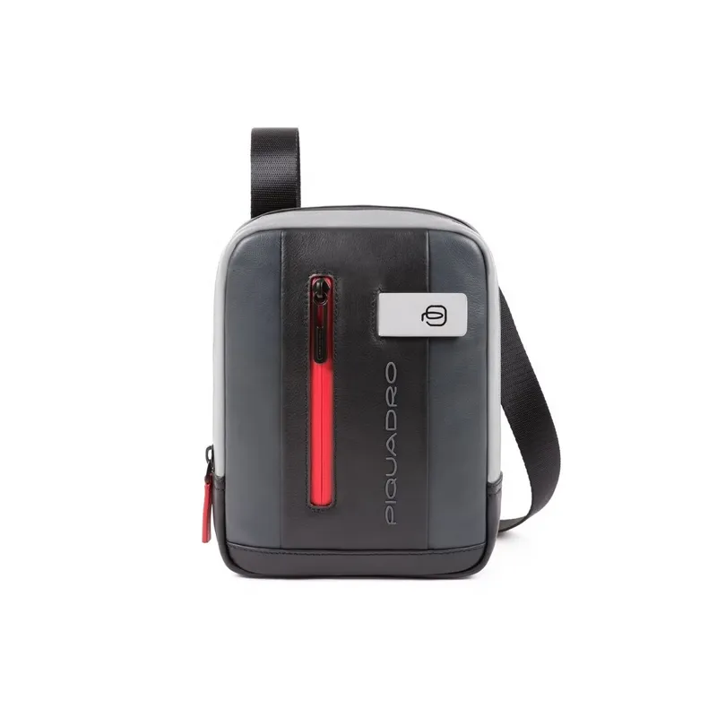 Organised pocket cross-body bag Grey/Black