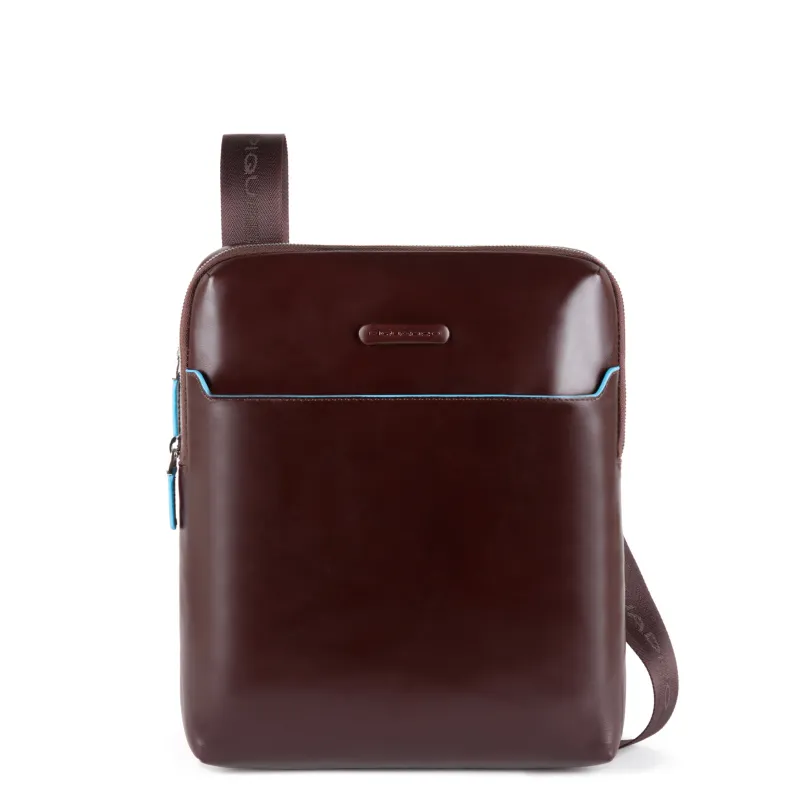 Leather men's bag B2 Dark Brown