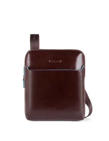 Leather men's bag B2 Dark Brown