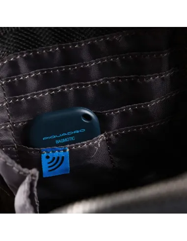 Borsello mini in pelle e tessuto Brief 2