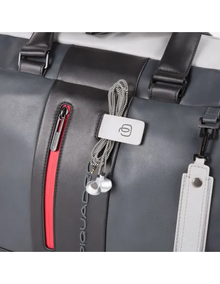 Piquadro Urban Leather duffel bag