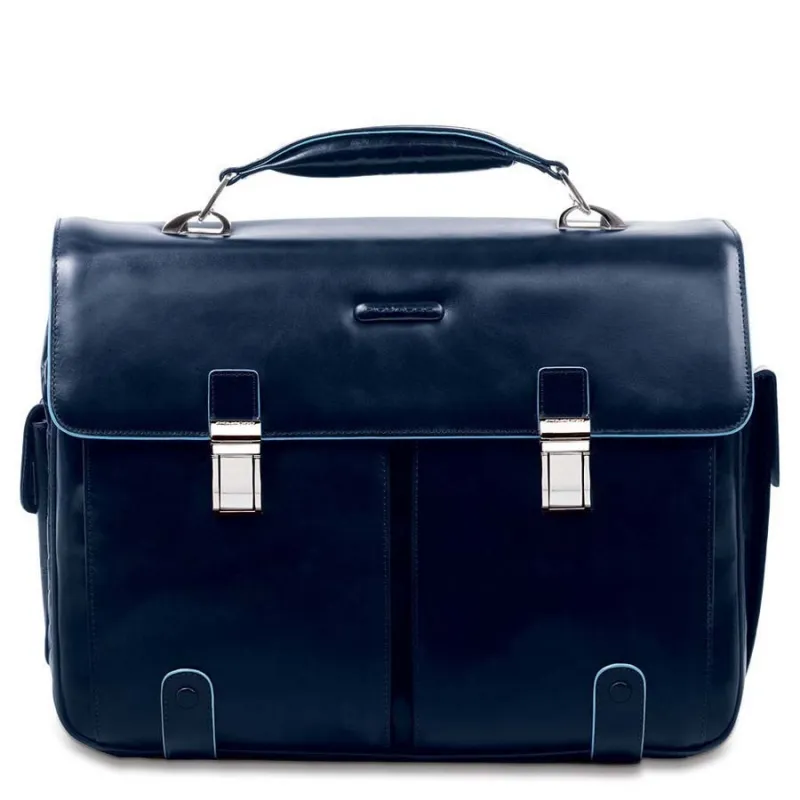 PC Briefcase Blue Square Blue