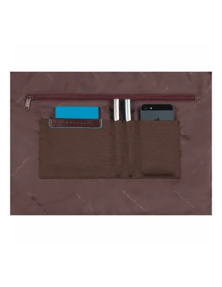 Piquadro Blue Square Aktentasche mit erweiterbarem Griff Schwarz