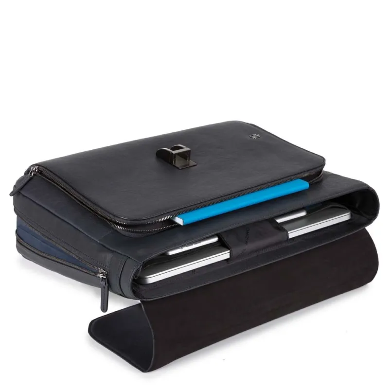 Cartella Piquadro Black Square espandibile 2