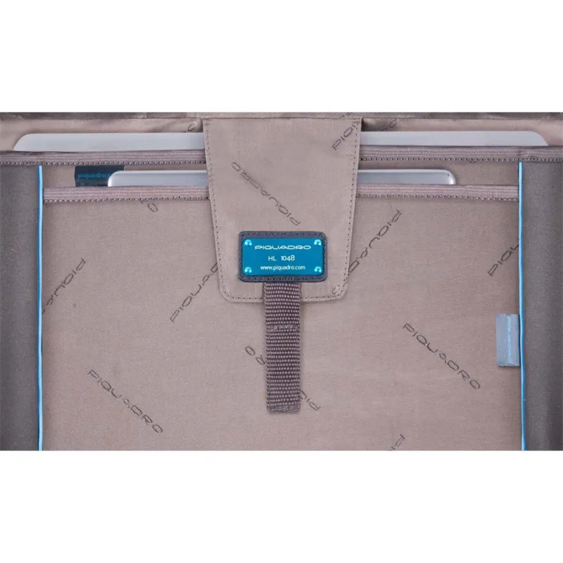 Piquadro P16 Aktentasche mit erweiterbarem Griff blau 2