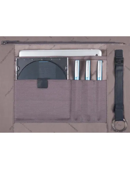 Piquadro P16 Aktentasche mit erweiterbarem Griff blau