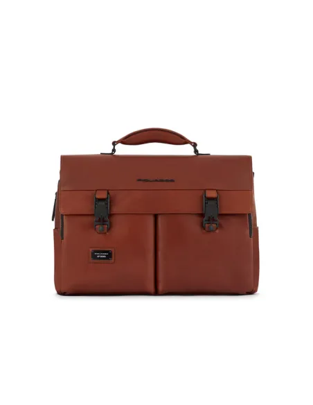 Laptop briefcase with iPad®Pro" 12,9 compartment Harper Brown