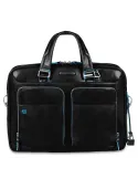 Two-handles briefcase with double pocket CA2849B2